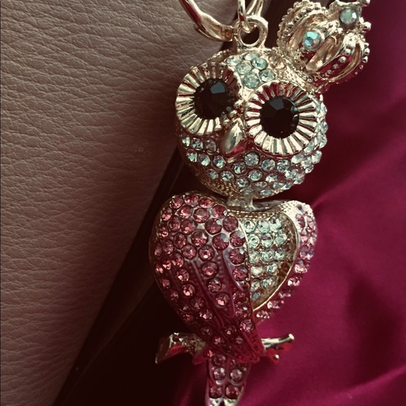 Diamond owl keychain - Picture 3 of 3